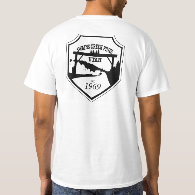 Entryway-Logotyp - Mörk-Logotyp - Bakåt T Shirt (Baksida)