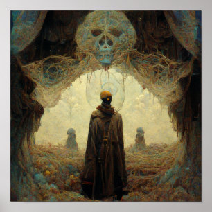 Entryway-Mörken Fantasy Sci-Fi Poster