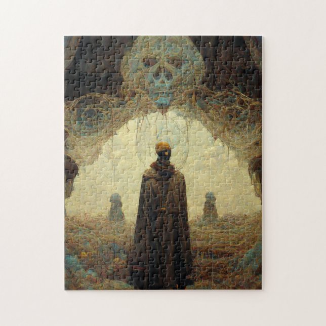 Entryway-Mörken Fantasy Sci-Fi Pussel (Vertikal)