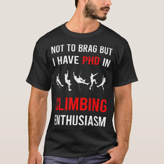 Entum klättring klimat t shirt (Framsida)