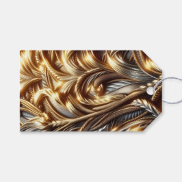Entwined Gold Presentetikett