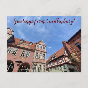 enVärldAttFira: Hälsningar från Quedlinburg! Vykort