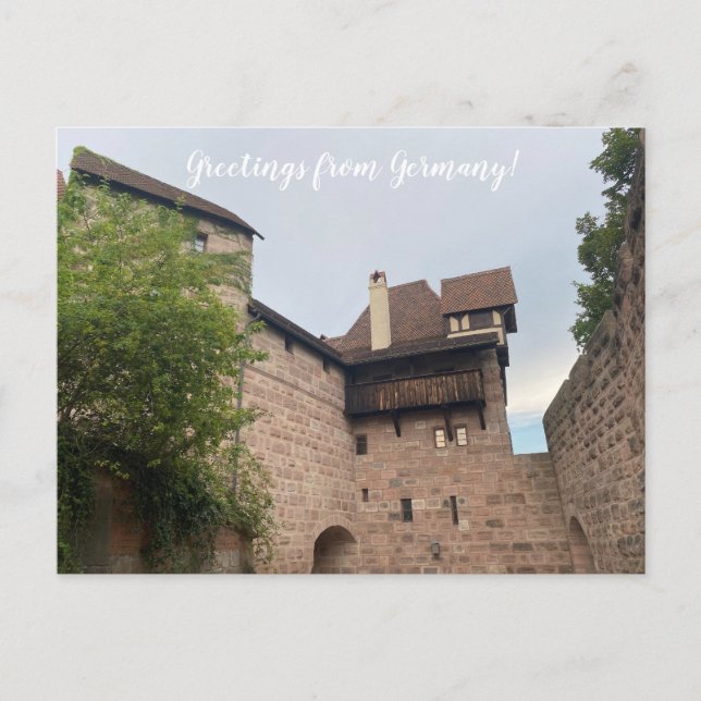 enVärldAttFira: Hälsningar från Tyskland! Vykort (Framsida)