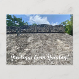 enVärldAttFira: Hälsningar från Yucatán! Vykort