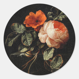 ENVELOPE SEAL: FORTFARANDE LIV: ELIAS VAN DEN BROE RUNT KLISTERMÄRKE