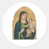 ENVELOPE SEAL: MADONNA & CHILD : GIOTTO: 1337