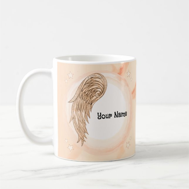 envingel kaffemugg (Vänster)