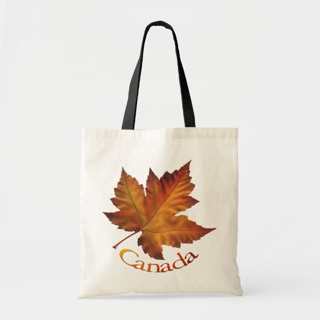 Enviro-Friendly Canada Souvenir Tote Bag Tygkasse (Framsidan)