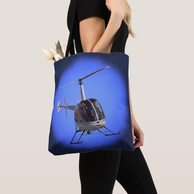 Enviro-vänliga Helicopter-gåvor Shopping bag Tygkasse (Närbild)