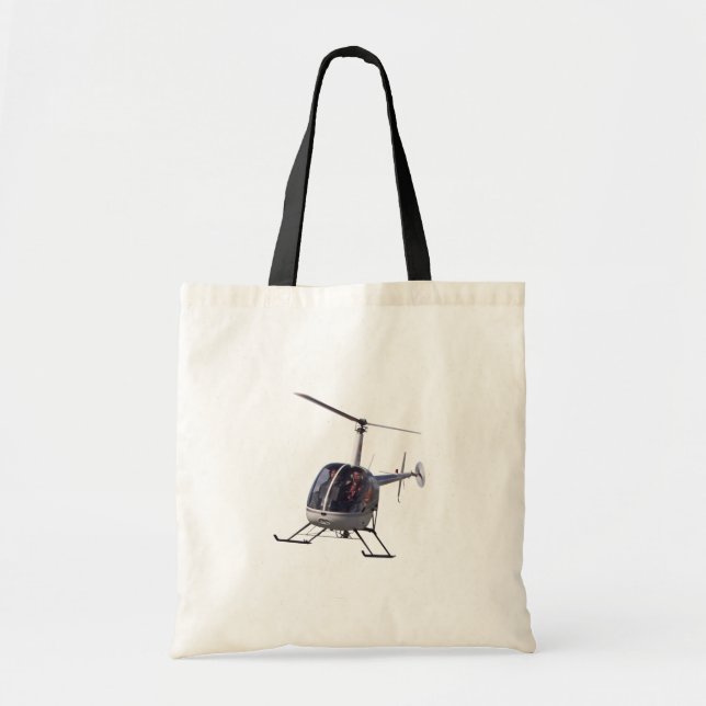 Enviro-vänliga Helicopter-gåvor Tote bags Tygkasse (Framsidan)