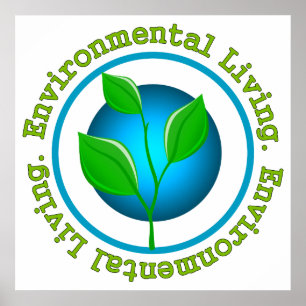 Environmenal uppehälle poster