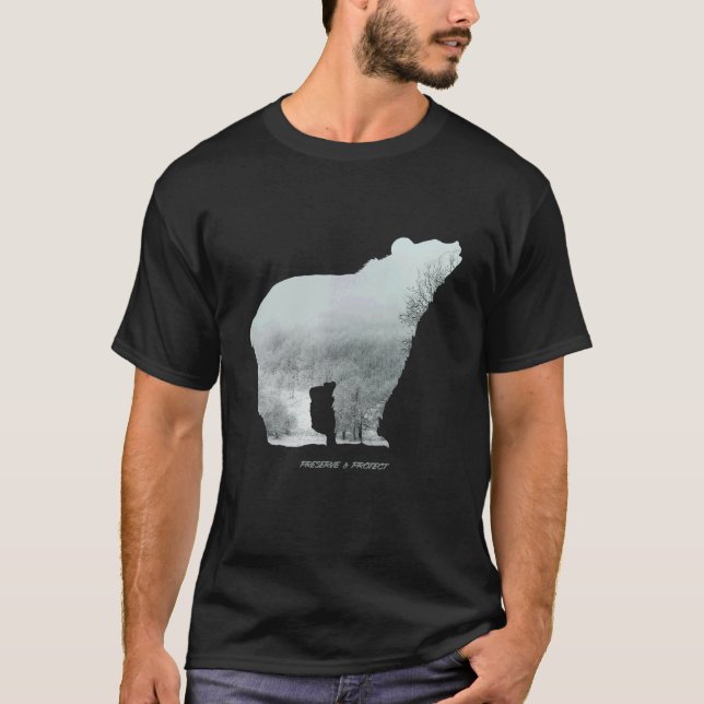 Environmental protection and nature conservation b t shirt (Framsida)