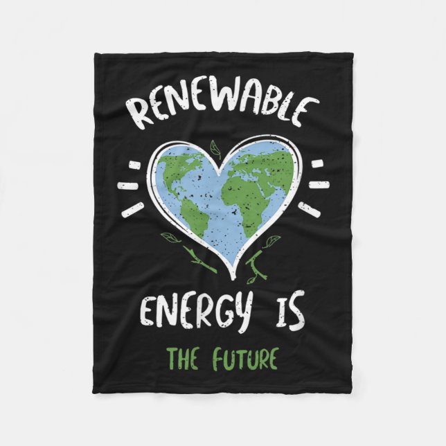Environmental Protection_ Renewable Energy Is T... Fleecefilt (Framsidan)