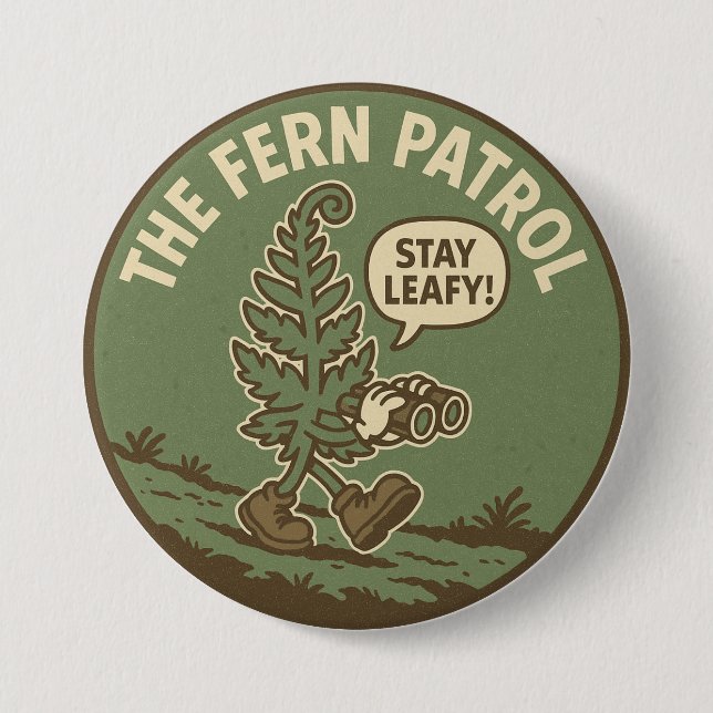 Environmentalist Plant Lover Binoculars Knapp (Framsida)