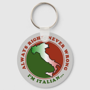 Envist italienskt roligt nyckelring