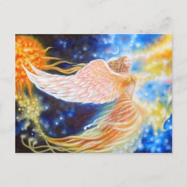 Envolée flamboyante vykort (Framsida)