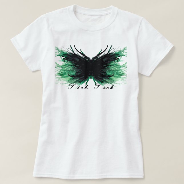 Envy Abstract 7 Deadly Sins Alcohol Ink Art T Shirt (Design framsida)
