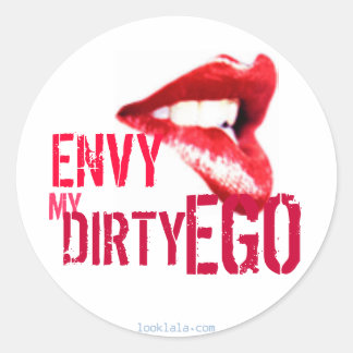 Envy my Ego Runt Klistermärke