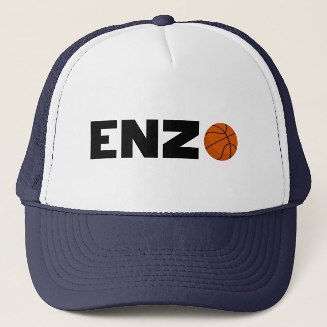 Enzo Basketball Truckerkeps (Framsida)