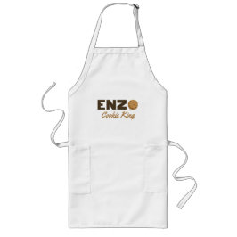 Enzo cookie Kung Long Apron Långt Förkläde