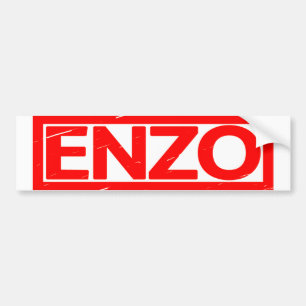 Enzo frimärke bildekal