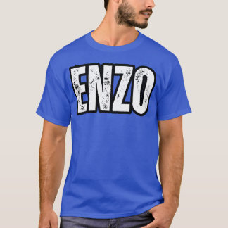 Enzo Namn Gift Birthday Helgdag årsdag T Shirt
