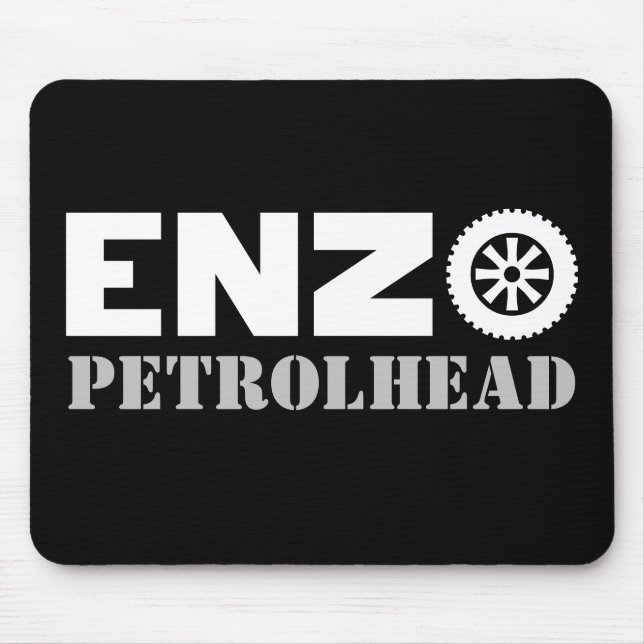 Enzo Petrol Head Mouse Pad Musmatta (Framsidan)