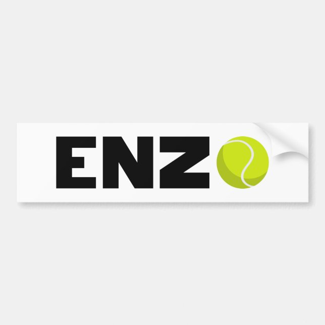 Enzo Tennis Bildekal (Framsidan)