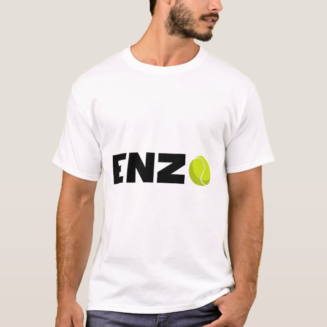 Enzo Tennis T Shirt (Framsida)