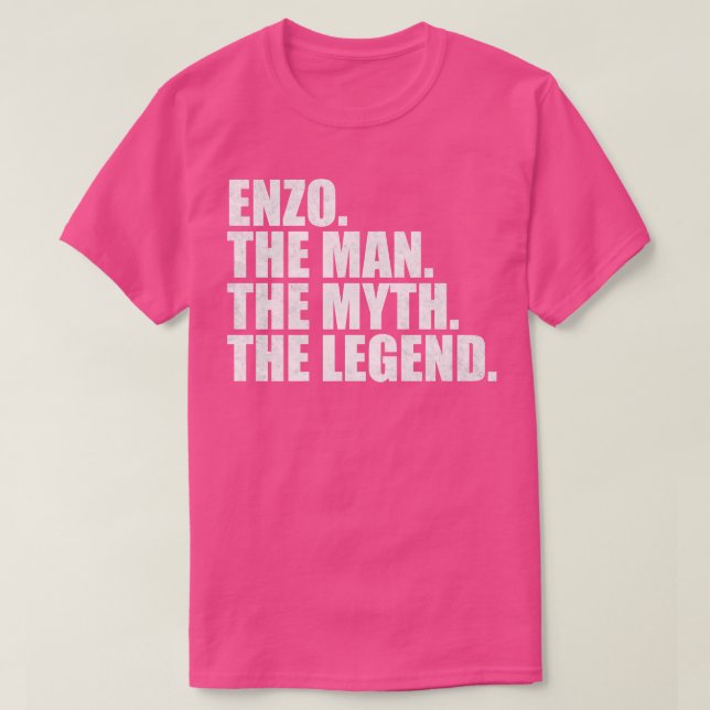 EnzoEnzo Namn Enzo given namn T Shirt (Design framsida)