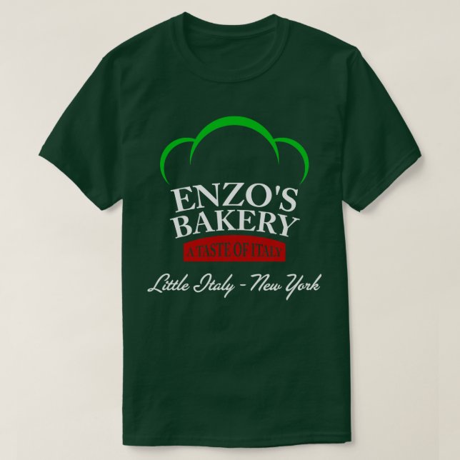 Enzos Bakery T Shirt (Design framsida)