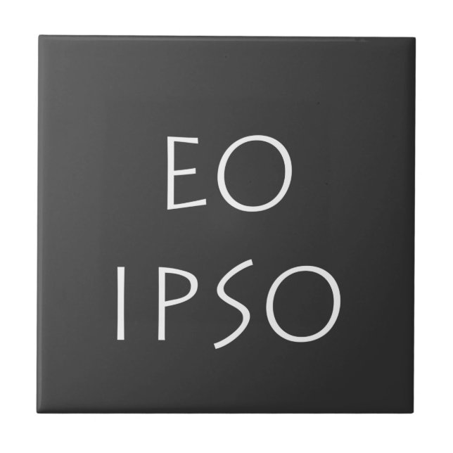 Eo Ipso Kakelplatta (Framsidan)