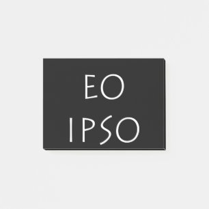 Eo Ipso Post-it Block