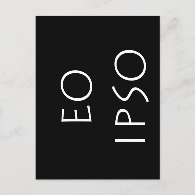 Eo Ipso Vykort (Framsida)