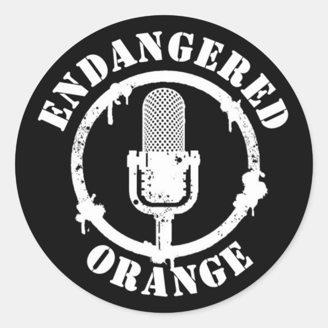 EO Stickers Runt Klistermärke (Framsida)