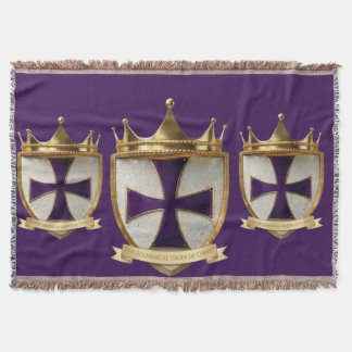 EOC Präst Crest design lila Filt