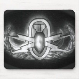 EOD Badge Mousepad Musmatta