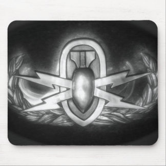 EOD Badge Mousepad Musmatta