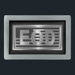 EOD Bälte Buckle<br><div class="desc">Speciell "Ett av ett slag"-gåva av designat explosivt material (EOD) som hedrar minnet av de enorma bedrifter som gjorts av Manar och kvinnor som har anklagats för ett av de farligaste uppdrag i militären. Unik designad gåva till vem som helst som tittar för den speciella gåvan till armén eller den...</div>