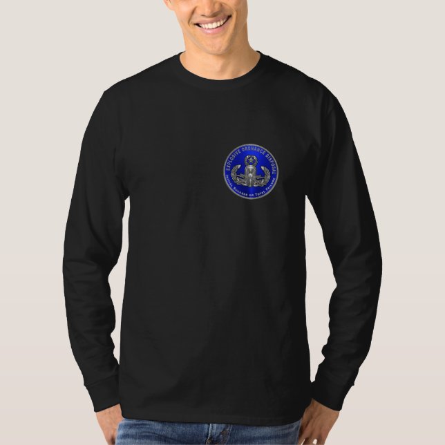 EOD Explosiv Ammunitionsröjning  T Shirt (Framsida)