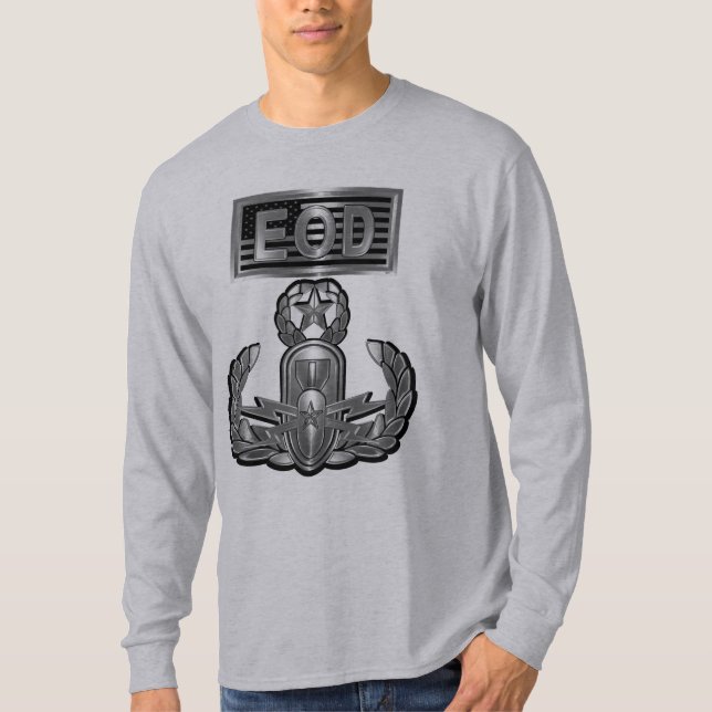 EOD Explosiv Ordning Bortskaffande T Shirt (Framsida)