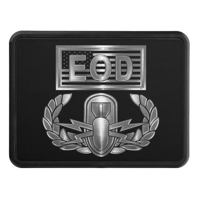 EOD för avyttring av explosiva föremål Dragkroksskydd (Framsidan)