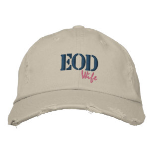 EOD, fru Broderad Keps
