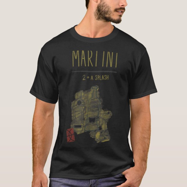 EOD Martini T Shirt (Framsida)