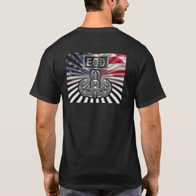 "EOD Master Blaster", minneshögtid T Shirt (Baksida)