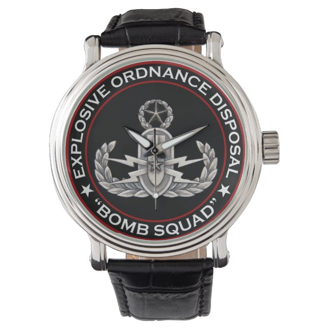 EOD Master Bomb Squad Armbandsur (Framsida)