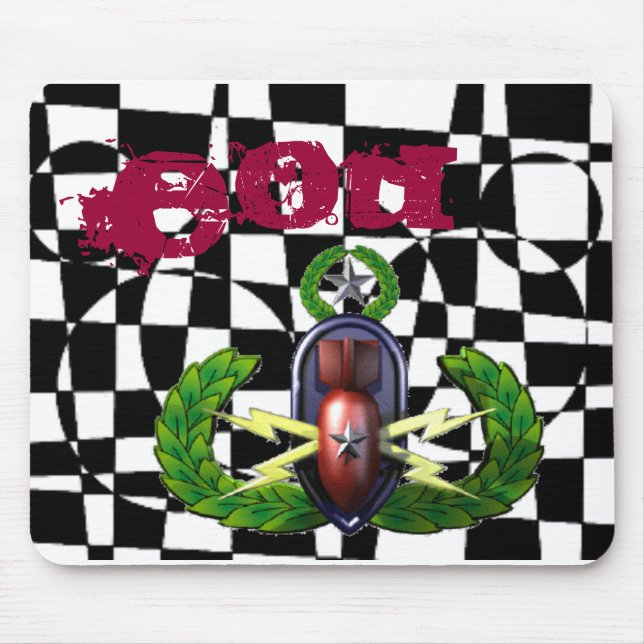 EOD Mousepad Musmatta (Framsidan)