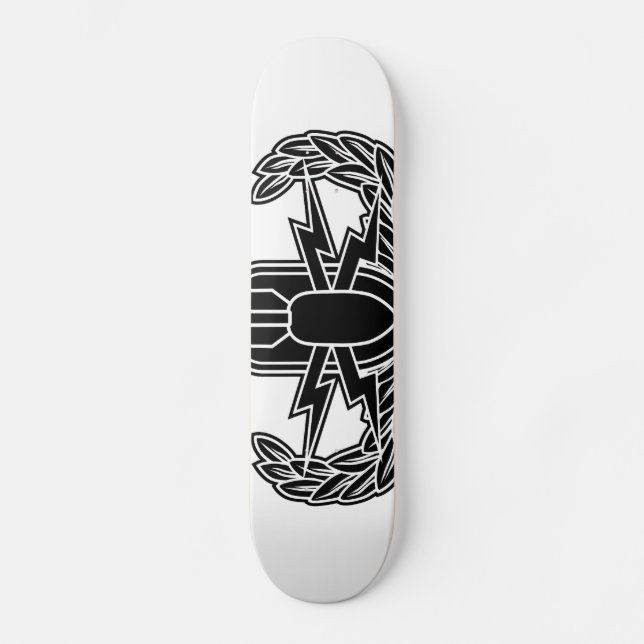 EOD-schablon Skateboard Bräda 20 Cm (Framsida)
