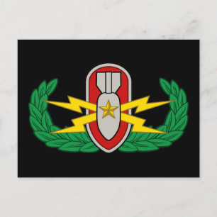 EOD Senior i färg Vykort