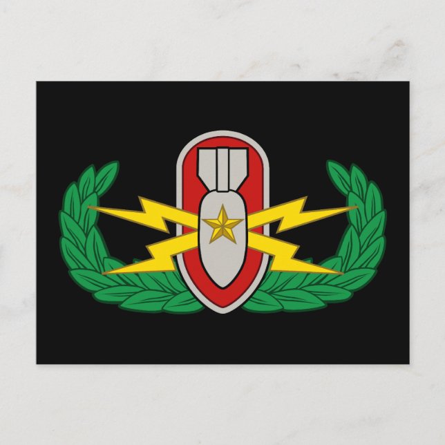 EOD Senior i färg Vykort (Framsida)